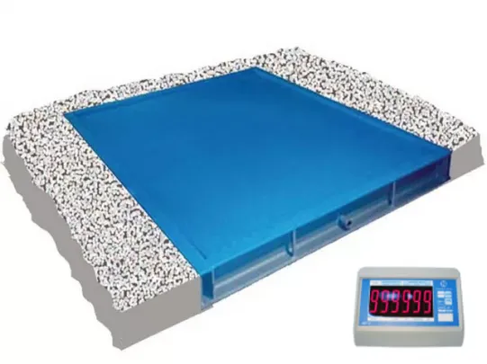 Весы платформенные ВСП4-300.2 В9 (750 х 1000) нерж П