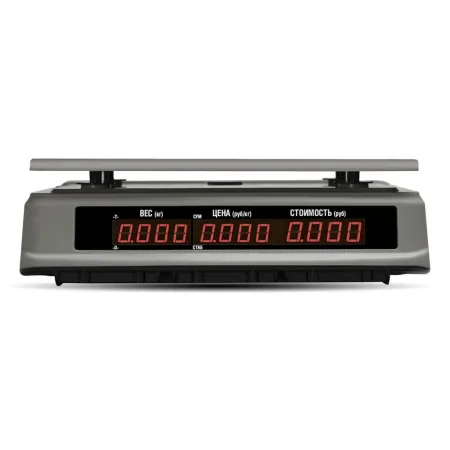 весы торговые m-er 328ac-32.5 led touch-m/ rs232,usb