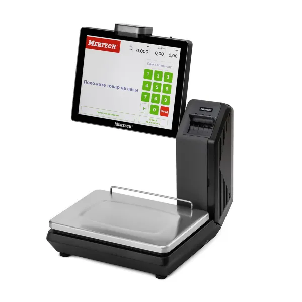 Весы с печатью этикеток M-ER 725 PM-32.5 (VISION-AI 15", USB, Ethernet, Wi-Fi)