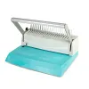 Переплетчик ГЕЛЕОС БП-16 бирюзово-белый