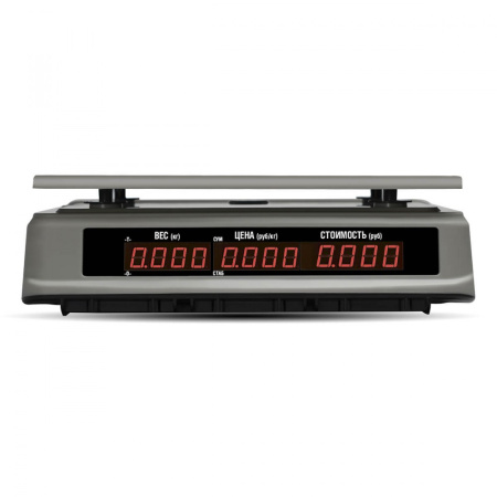весы торговые m-er 328ac-6.1 led touch-m