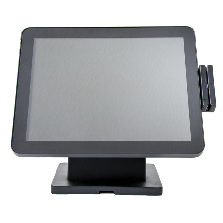 pos терминал-моноблок poscenter pos90 (15", pcap, j3455, ram 4gb, ssd 64gb, msr) windows 10 iot entr